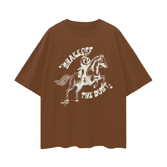 Shake Off The Dust Tee in Brown
